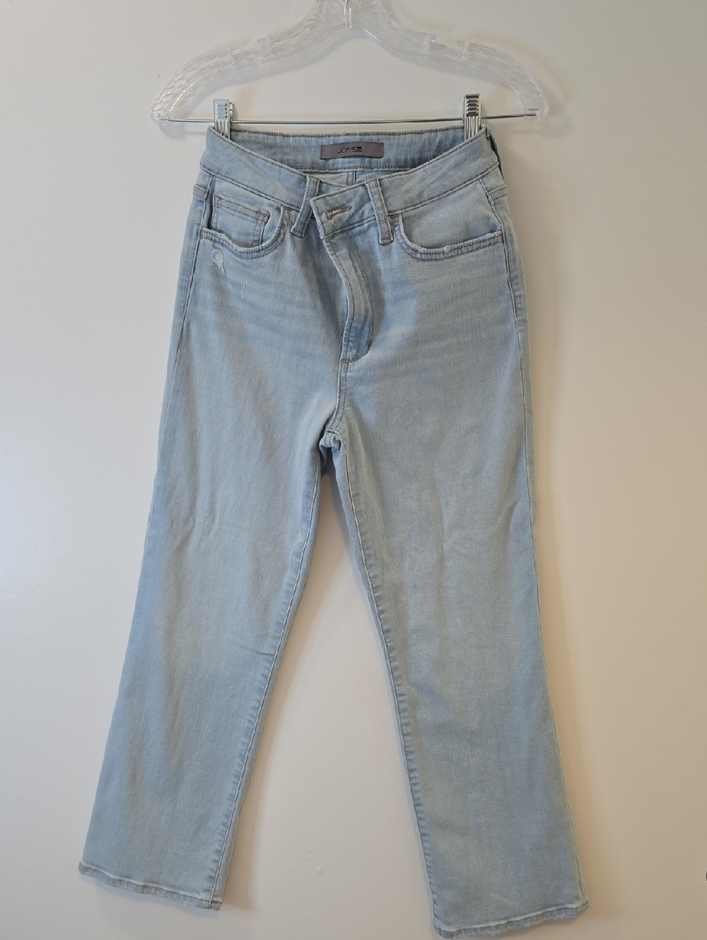 Joe's Jeans Light Blue Straight-Leg Jeans